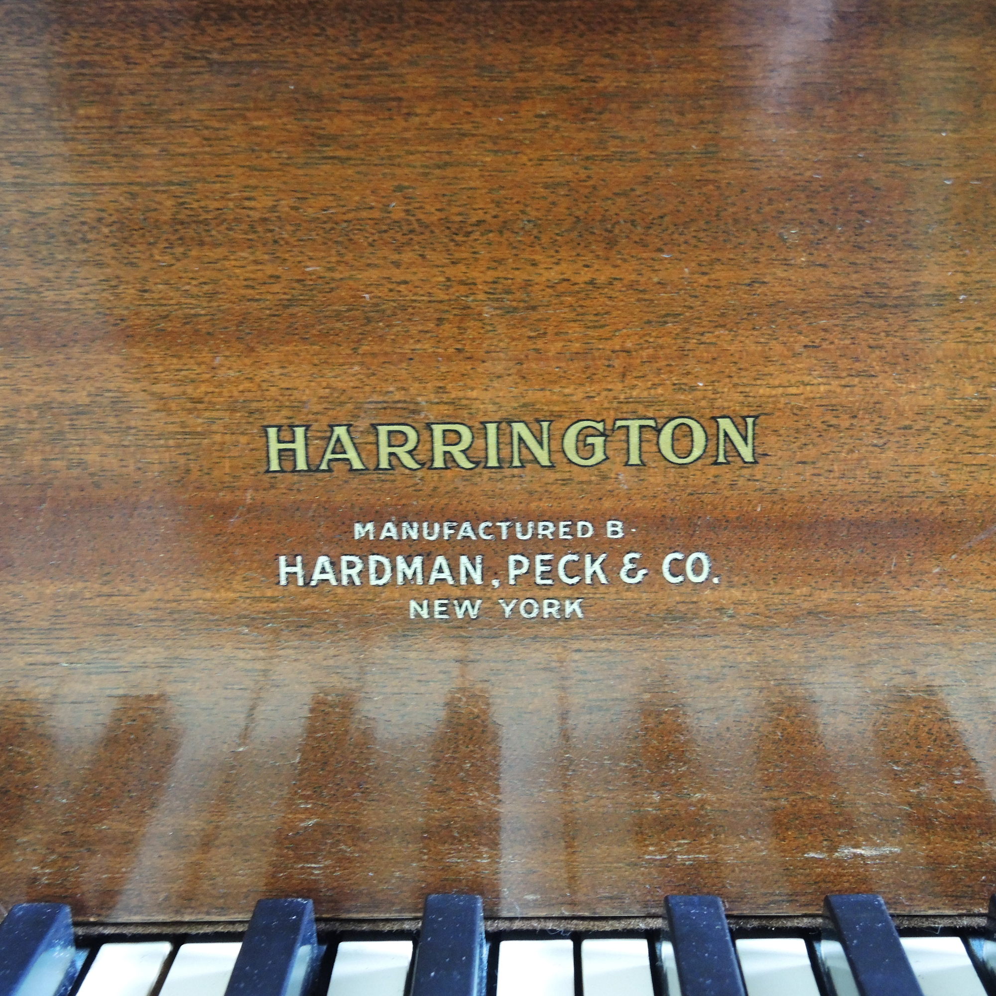 harrington piano serial number